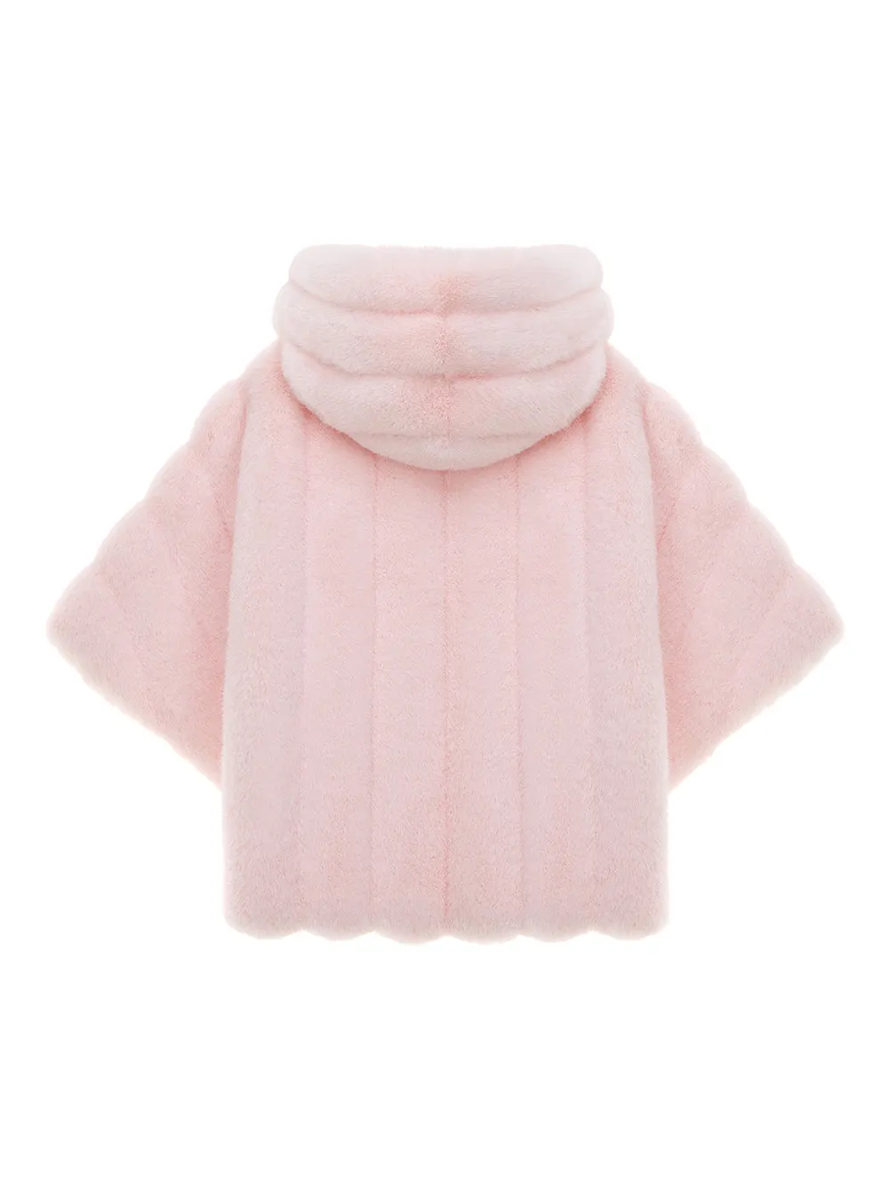 [REFURB] KIDS FAUX FUR HE PONCHO