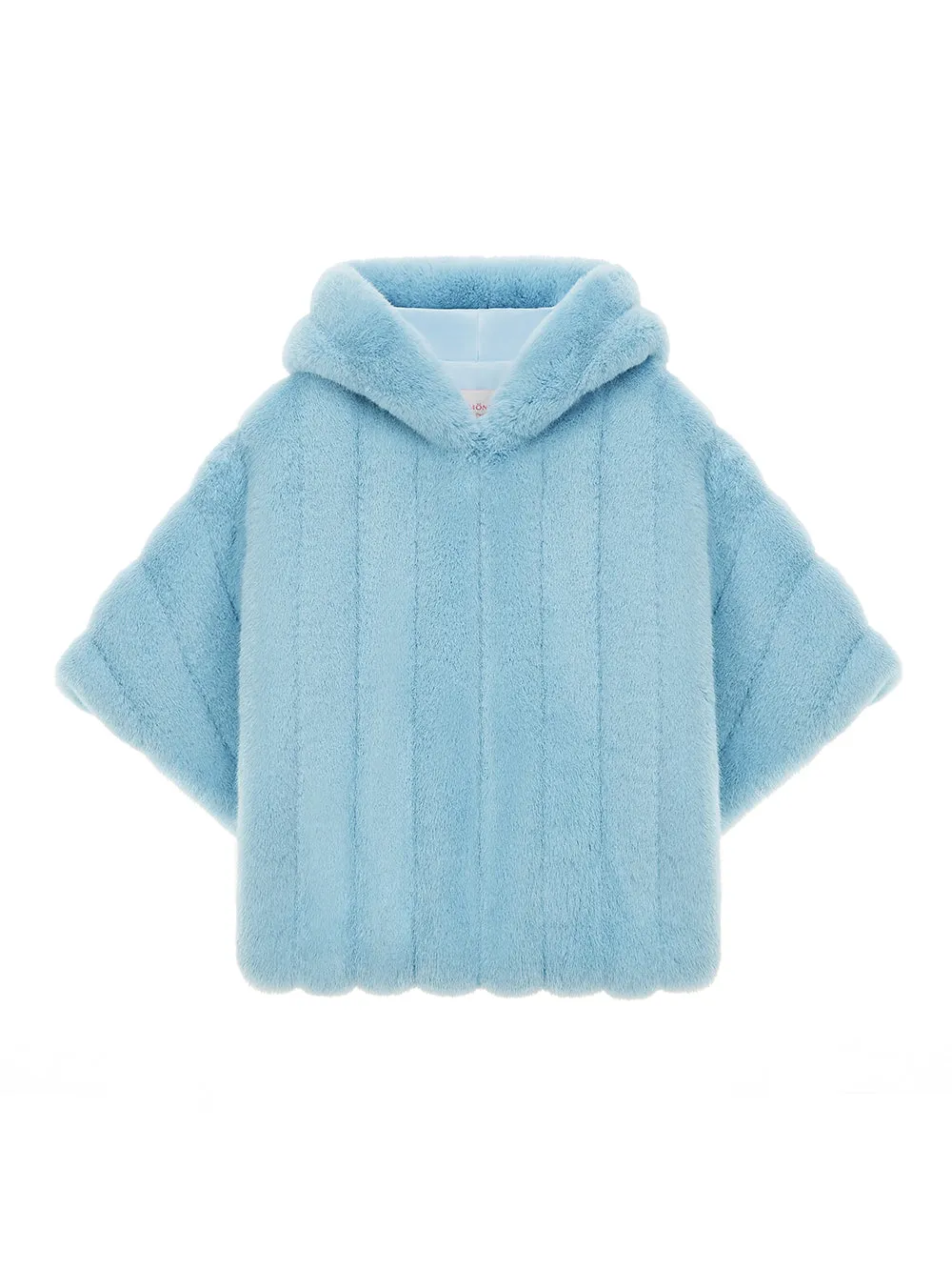 [REFURB] KIDS FAUX FUR HE PONCHO