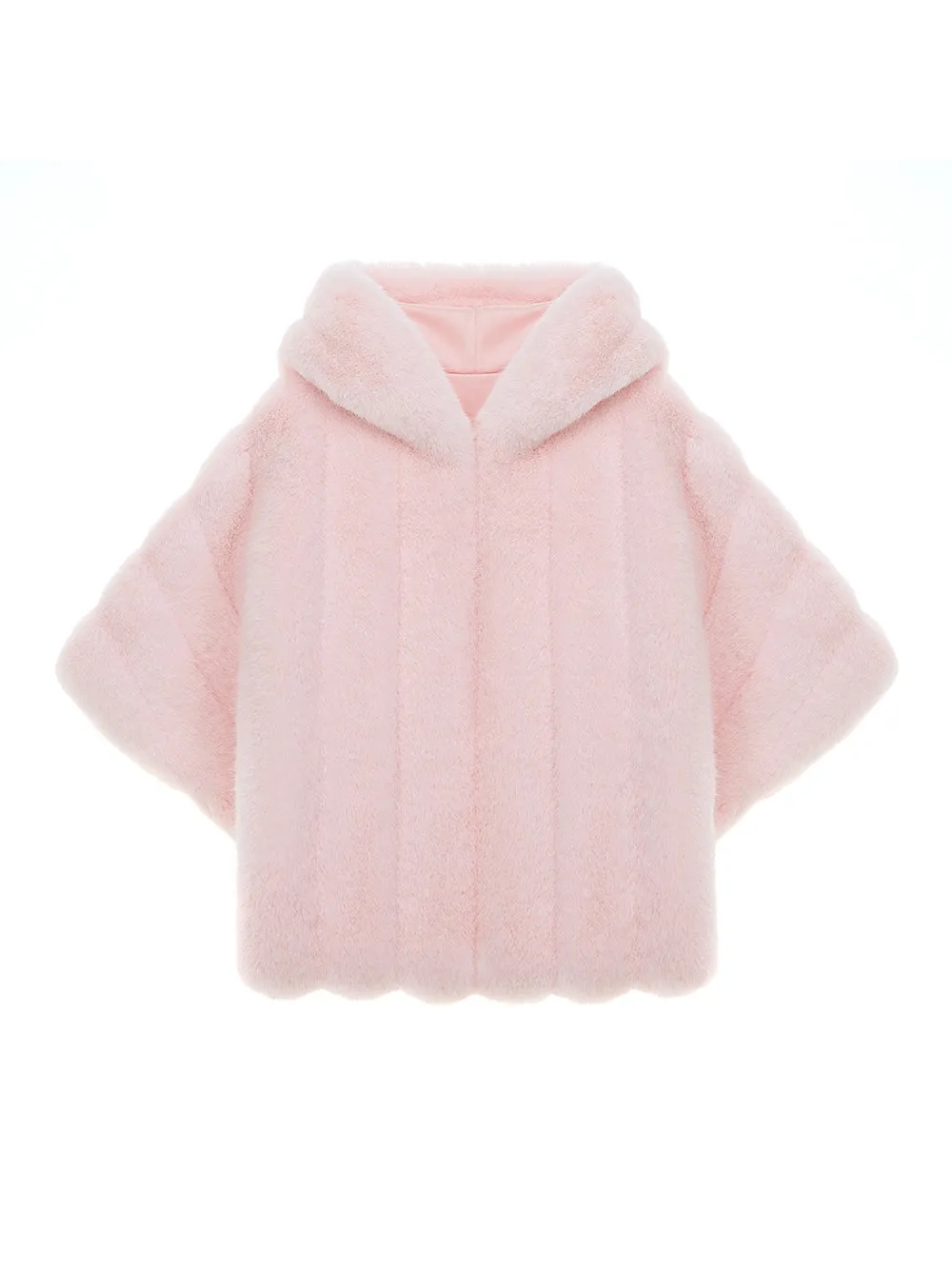 [REFURB] KIDS FAUX FUR HE PONCHO