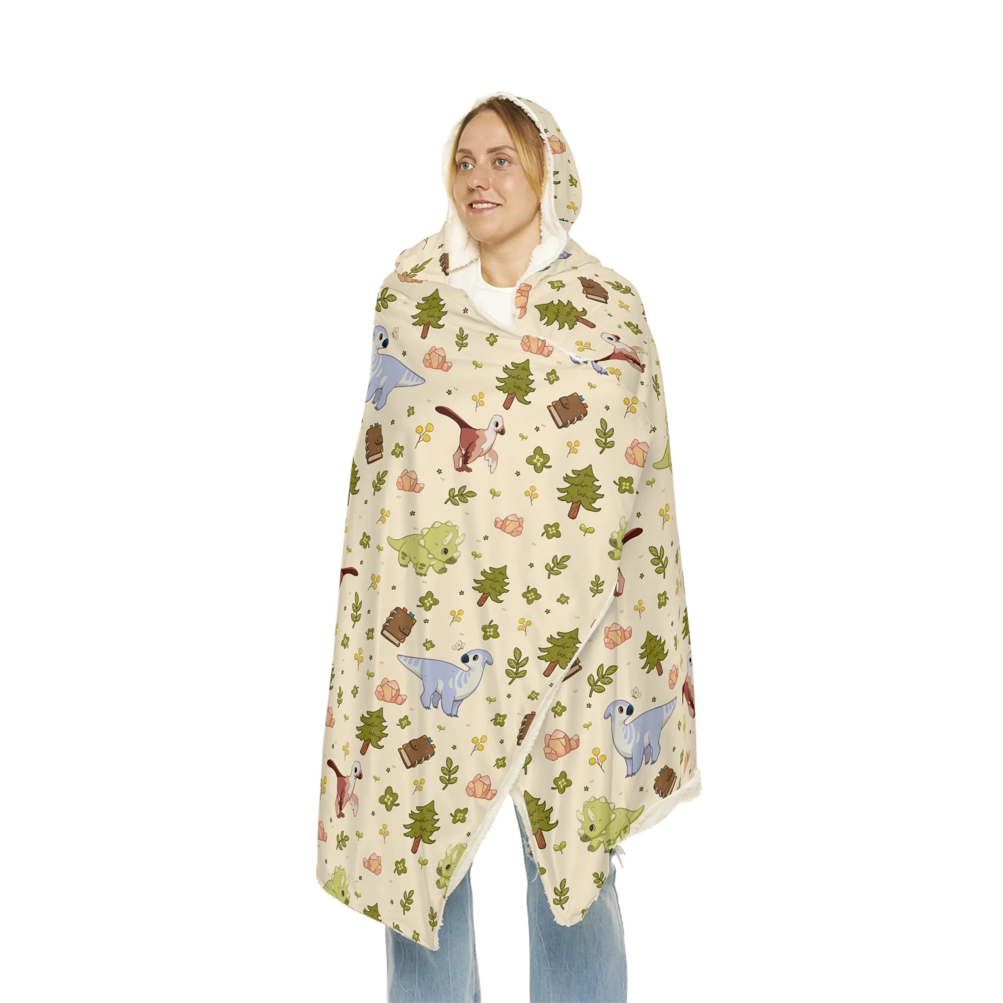 Roaming Rancher in Tamablume Cream - Snuggle Blanket