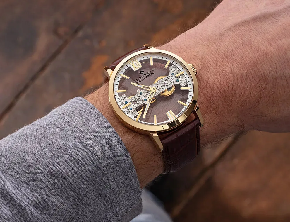 San Francisco Theorema - GM-116-3 |Gold| MADE IN GERMANY WATCH