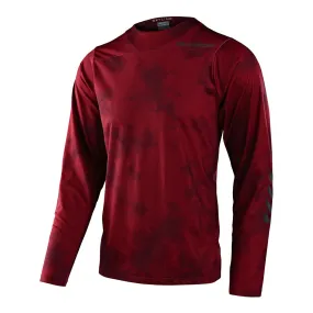 Skyline LS Chill Jersey Tie Dye Wine