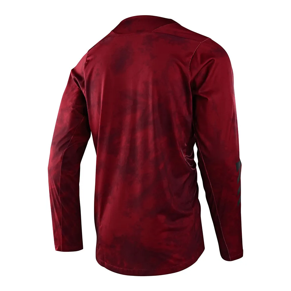 Skyline LS Chill Jersey Tie Dye Wine