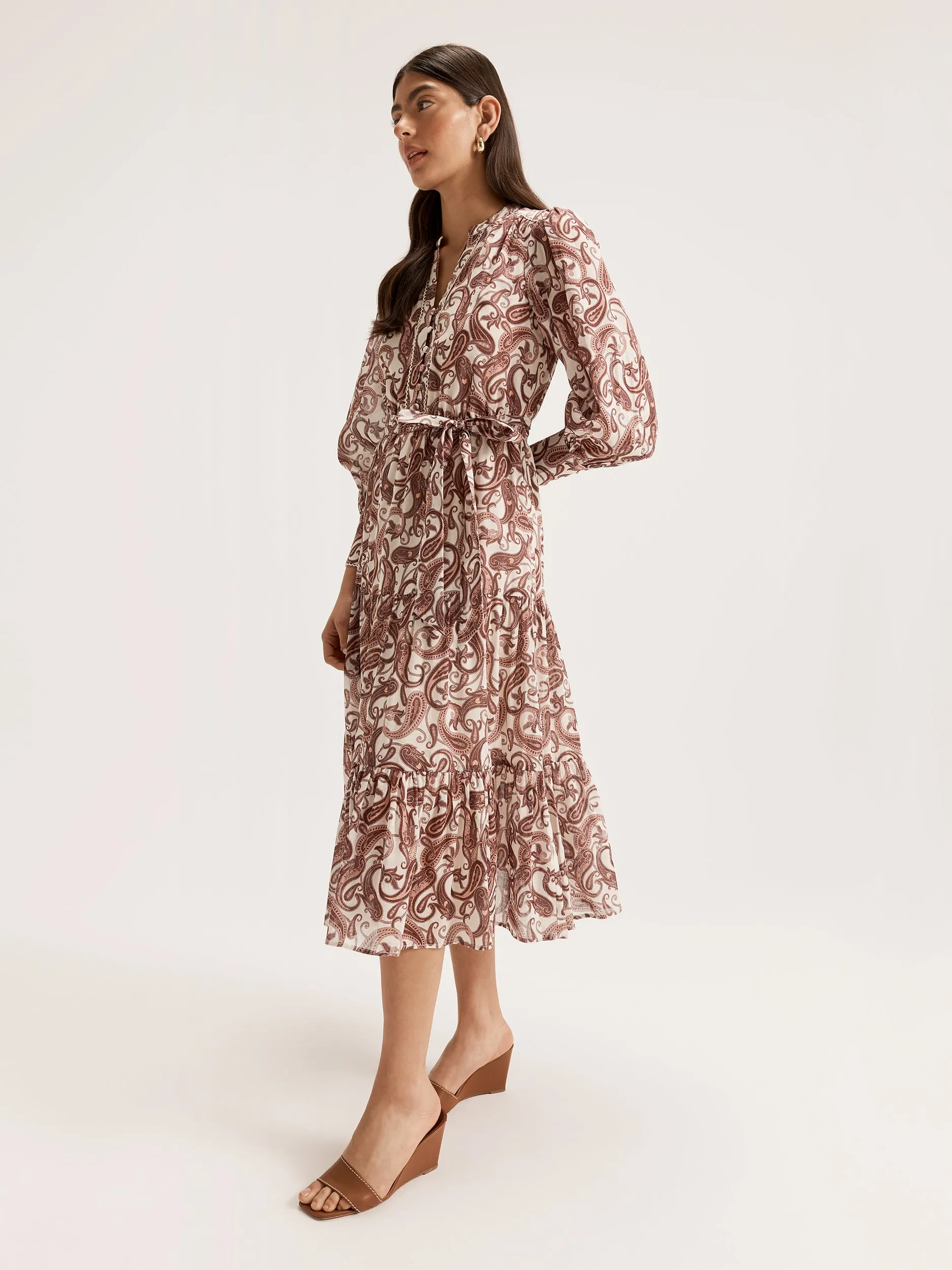 Sorrento Paisley Dress