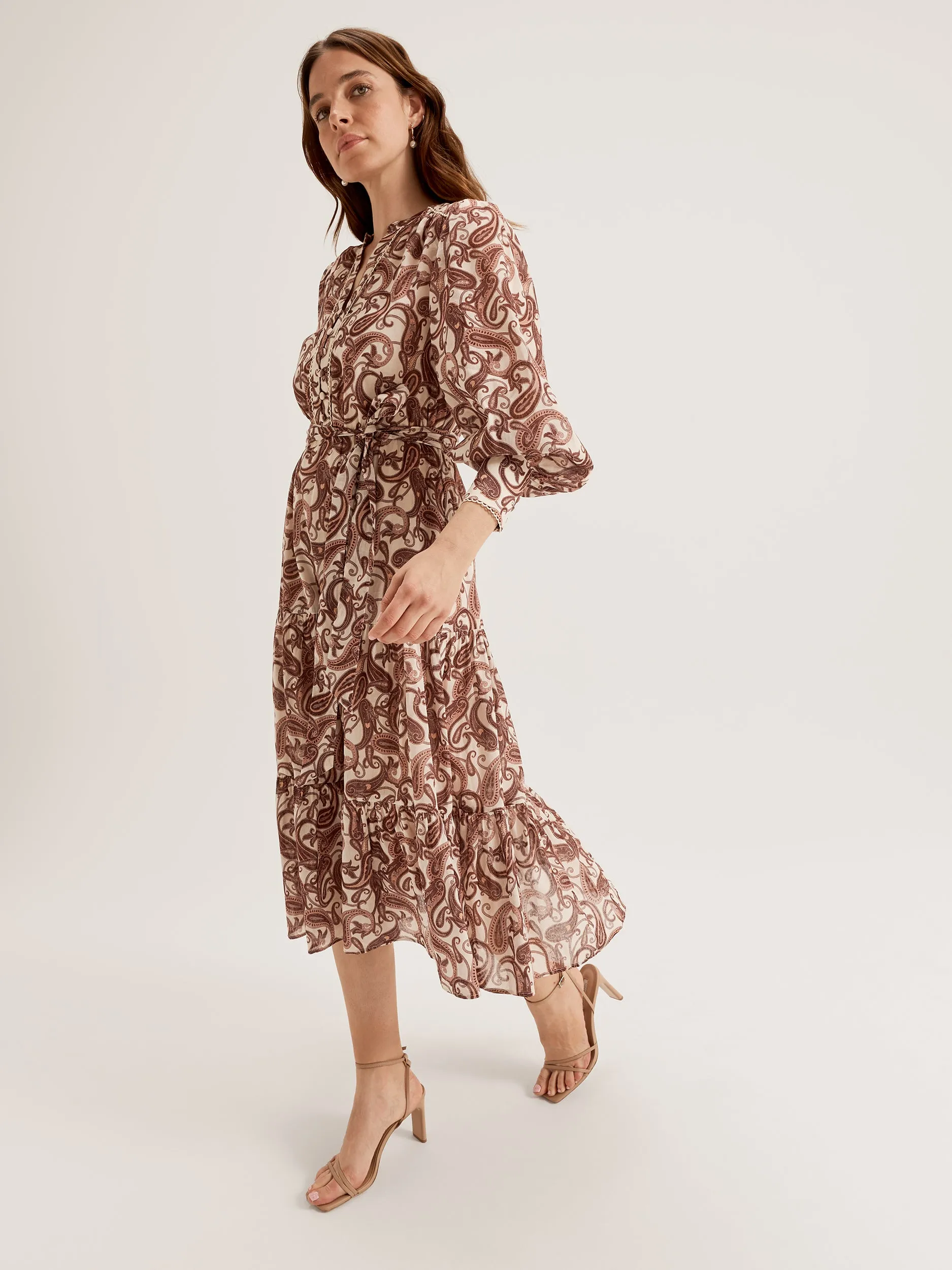 Sorrento Paisley Dress