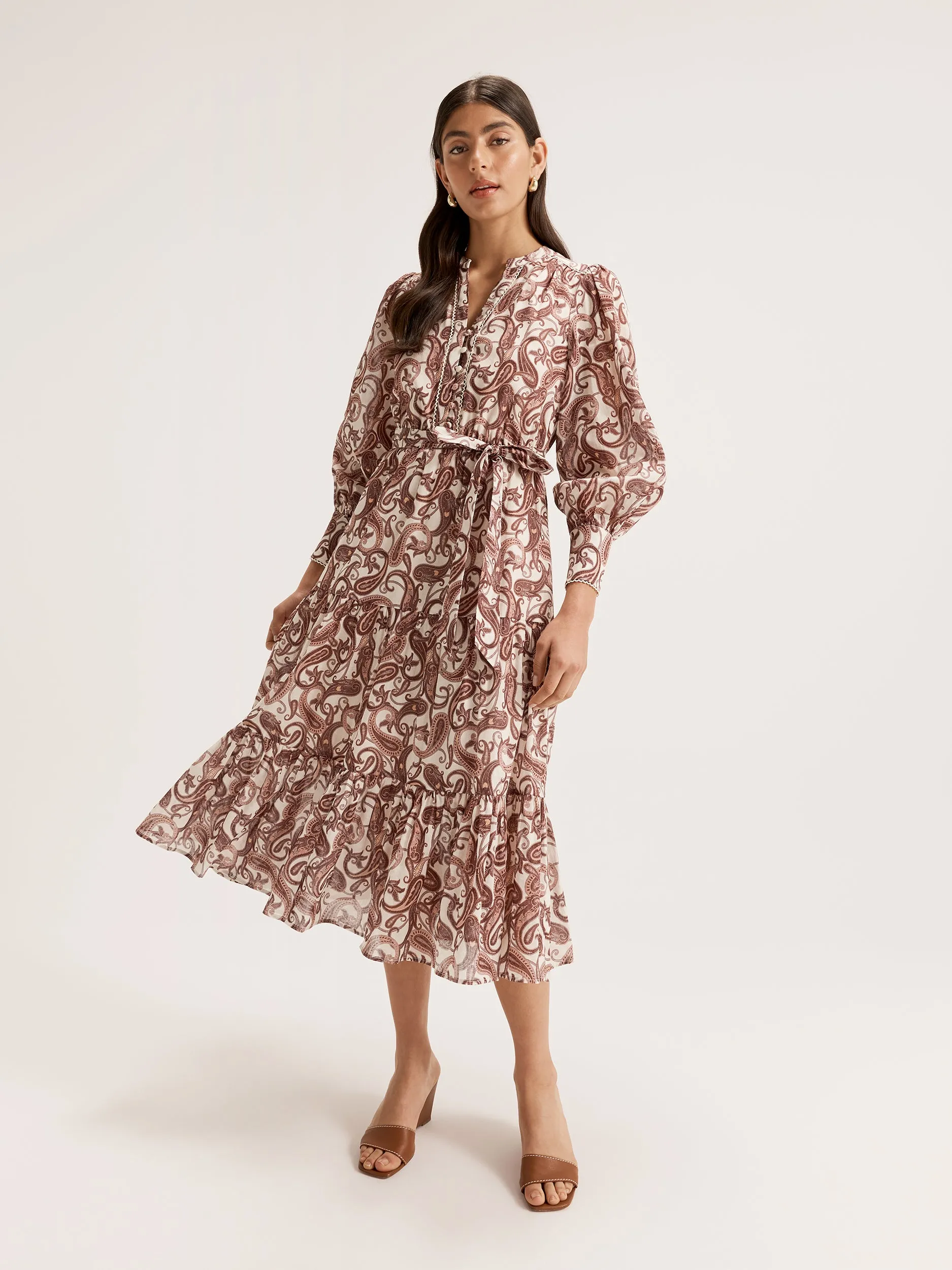 Sorrento Paisley Dress