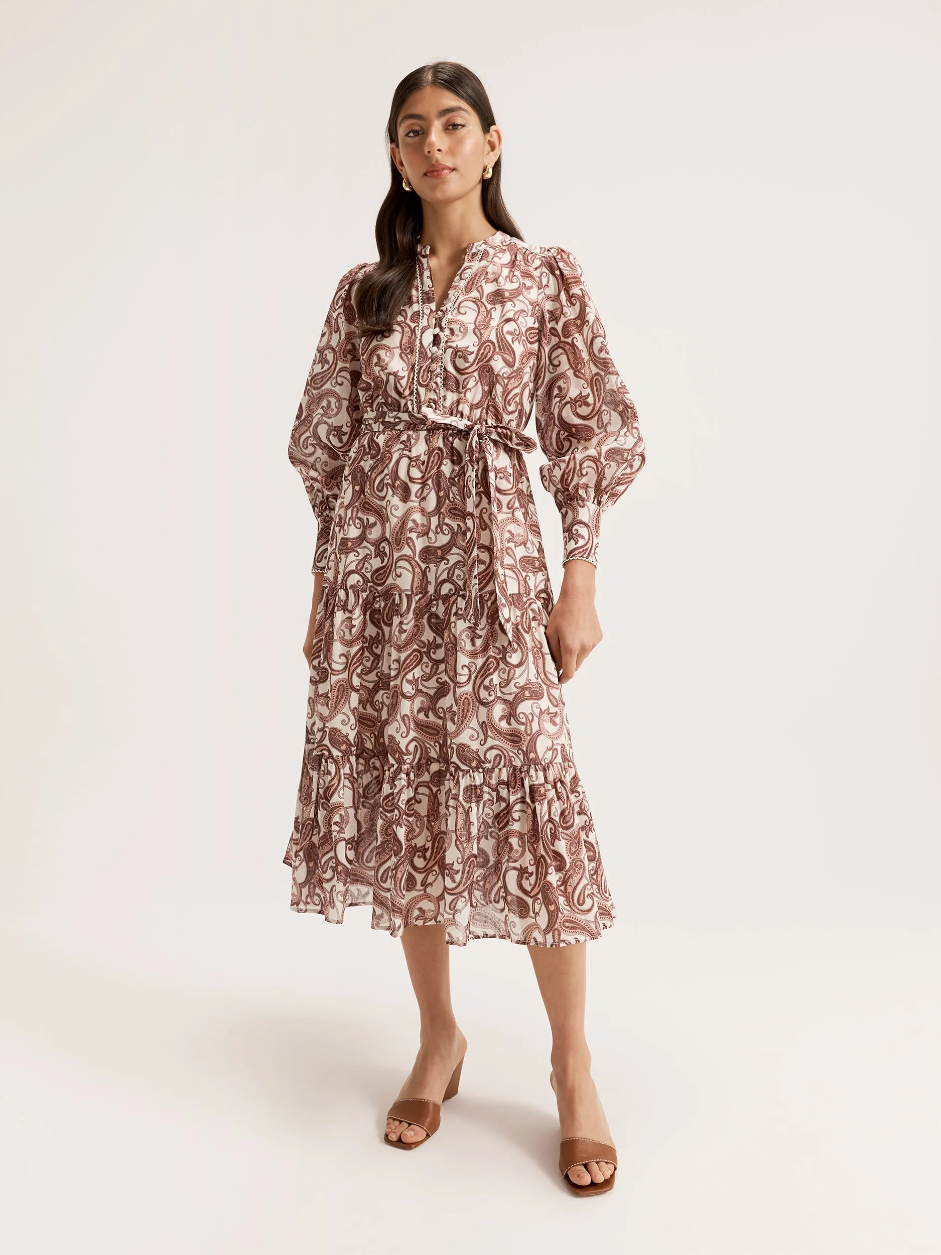 Sorrento Paisley Dress