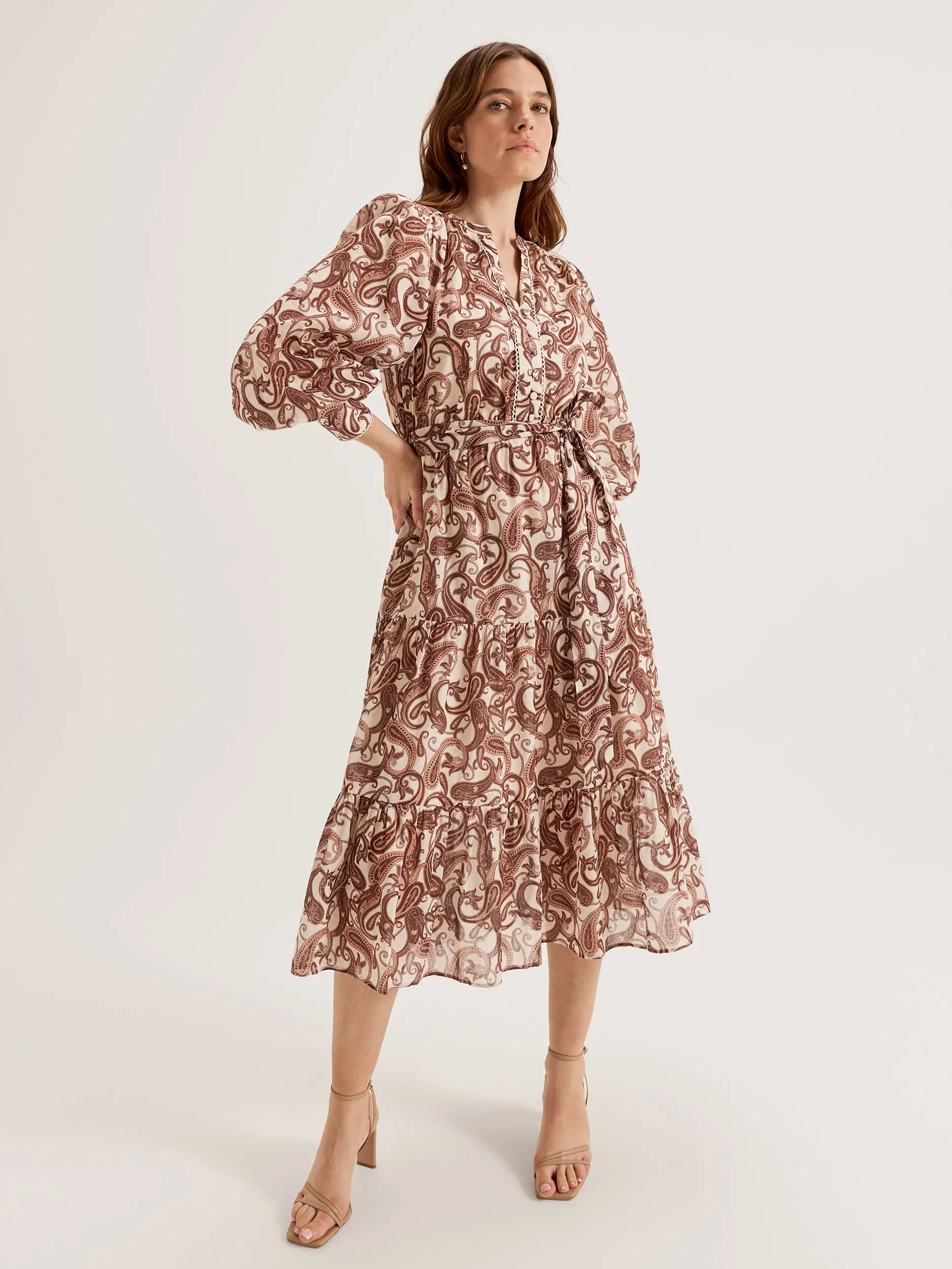 Sorrento Paisley Dress