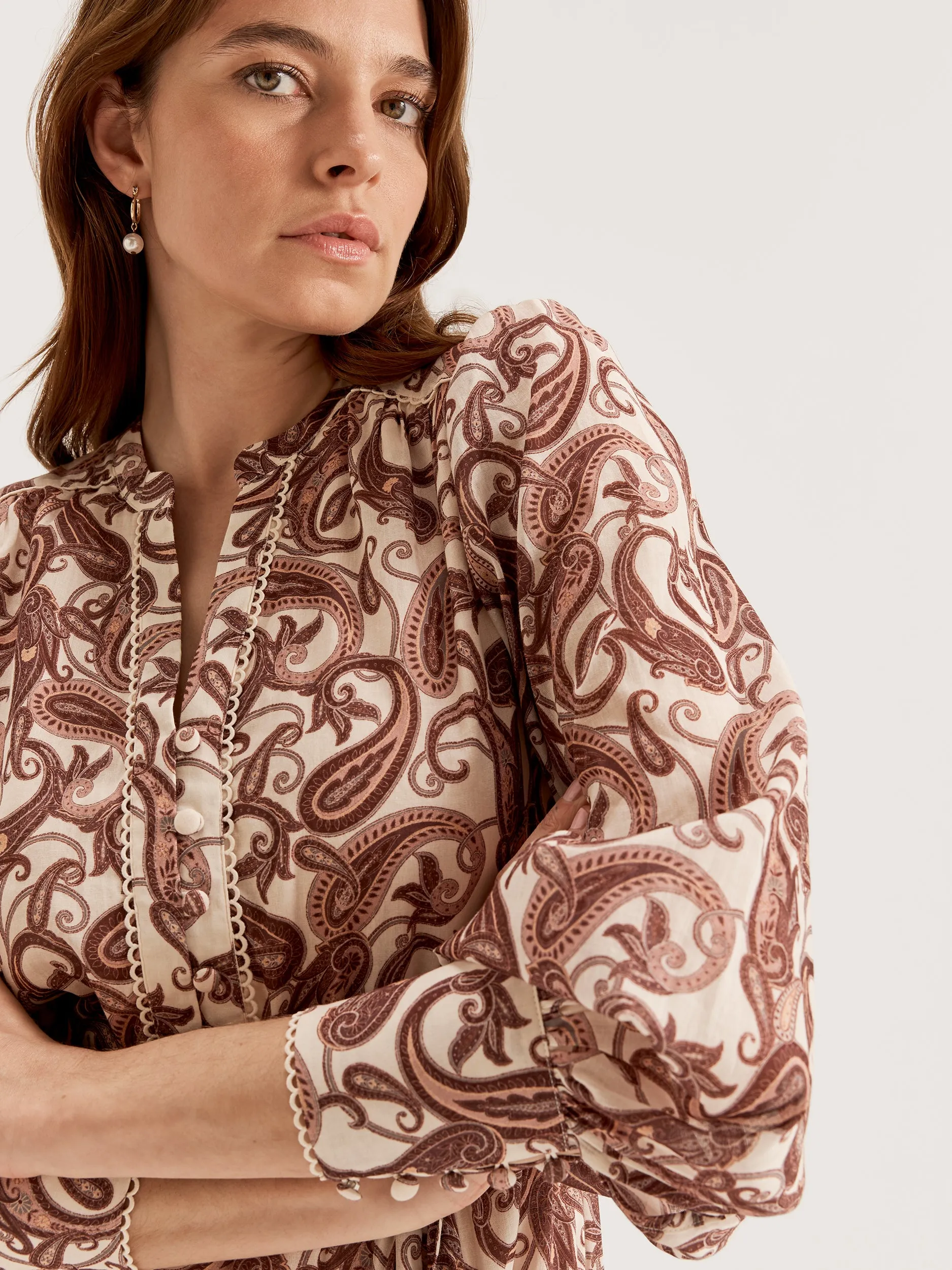 Sorrento Paisley Dress