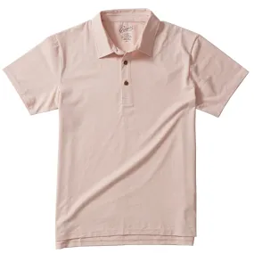 Stretch Slub Jersey Polo - Chintz Rose (Final Sale)