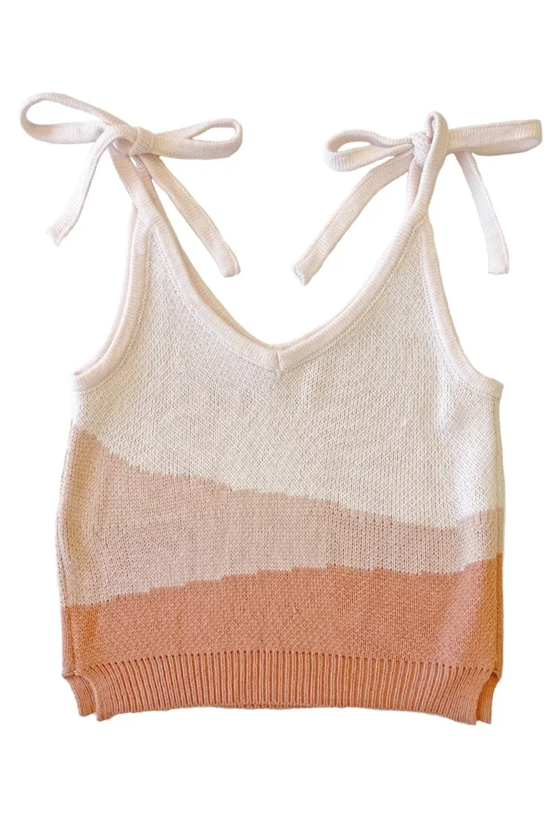 Sunset Tie Tank