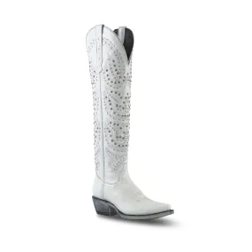 Texas Country Western Womens Boot Cabretilla White Snip Toe E795