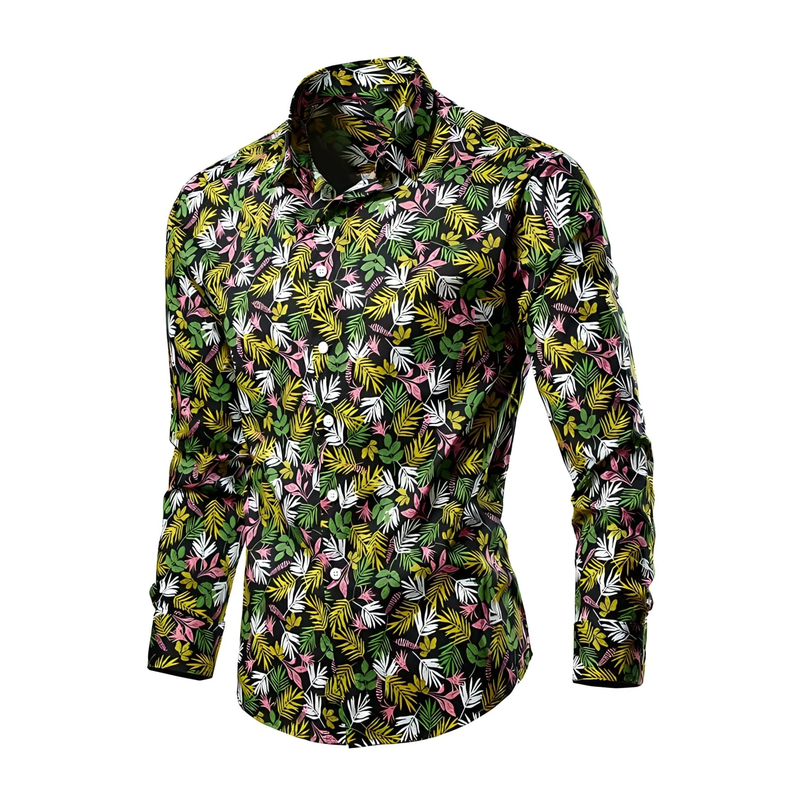 The Lysander Long Sleeve Floral Shirt - Multiple Colors