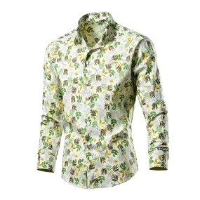 The Lysander Long Sleeve Floral Shirt - Multiple Colors