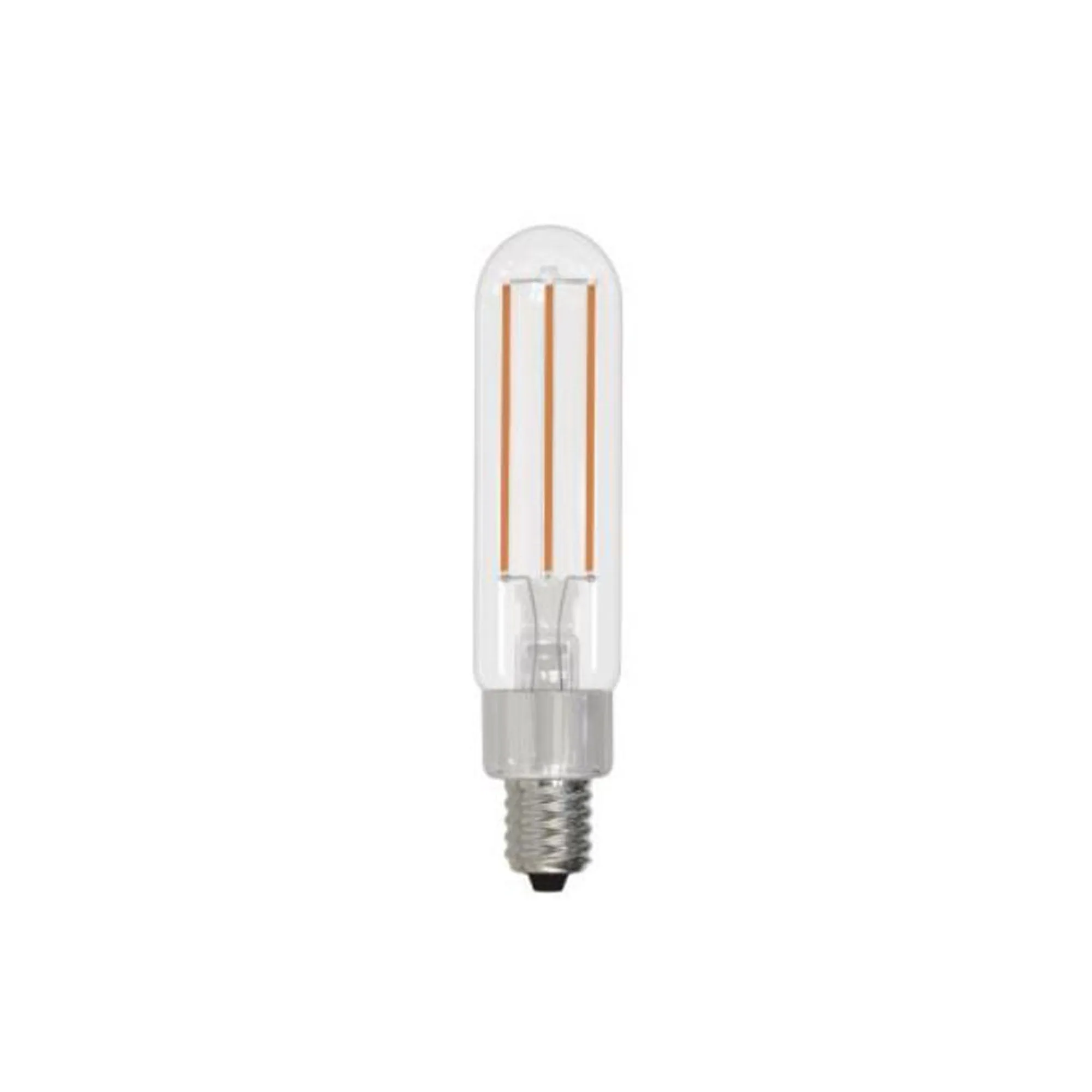 UBB2132 Luxury LED Bulbs, 40W Equivalent, Vintage Edison Style, T6 Shape, E12 Base (candelabra base), 2700K (warm white) - 4 PACK