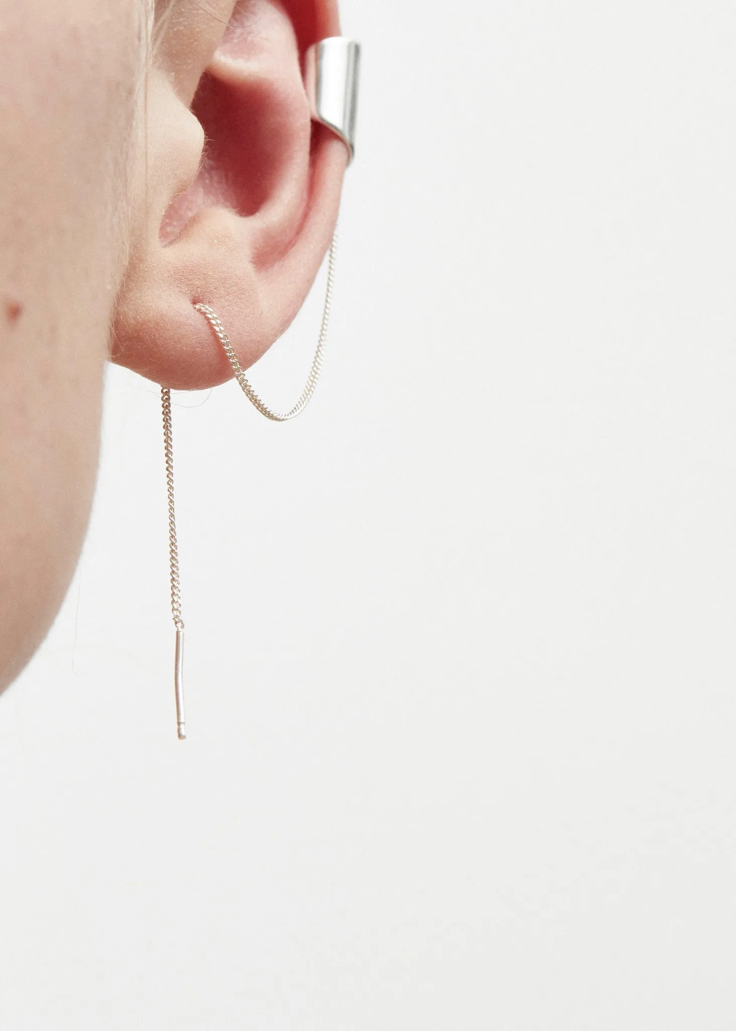 Warped Threader Ear Cuff